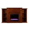 SEI 72 Inch Chantilly Color Changing Electric Fireplace With Bookcases 1 SEI 72 Inch Chantilly Color Changing Electric Fireplace With Bookcases -Fireplace Specialty Store sei 72 inch chantilly color changing electric fireplace with bookcases 54