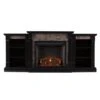 SEI 72 Inch Gallatin Electric Fireplace With Faux Stone Bookcase 1 SEI 72 Inch Gallatin Electric Fireplace With Faux Stone Bookcase -Fireplace Specialty Store sei 72 inch gallatin electric fireplace with faux stone bookcase 114
