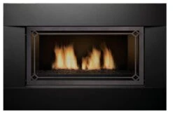 Sierra Flame 36 Inch Newcomb Linear Direct Vent Gas Fireplace With Stainless Steel Surround