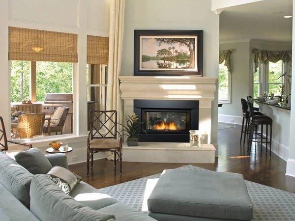 Sierra Flame 36' Palisade Series Direct Vent See-Thru Linear Fireplace 4 Sierra Flame 36' Palisade Series Direct Vent See-Thru Linear Fireplace - Image 2