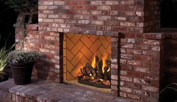 Superior 36' VRE6000 Vent Free Mosaic Masonry Outdoor Fireplace Firebox 3 Superior 36' VRE6000 Vent Free Mosaic Masonry Outdoor Fireplace Firebox