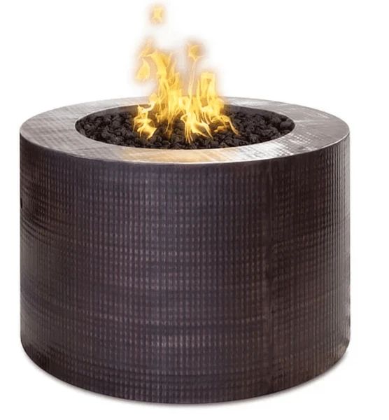 The Outdoor Plus 42 Inch Beverly Hammered Copper Gas Fire Pit 3 The Outdoor Plus 42 Inch Beverly Hammered Copper Gas Fire Pit