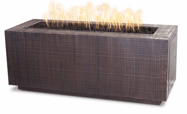 The Outdoor Plus 48 Inch Pismo Hammered Copper Gas Fire Pit 3 The Outdoor Plus 48 Inch Pismo Hammered Copper Gas Fire Pit