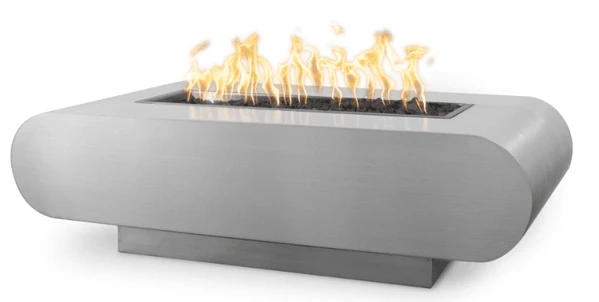 The Outdoor Plus 48 X 28 Inch La Jolla Hammered Copper Gas Fire Pit 3 The Outdoor Plus 48 X 28 Inch La Jolla Hammered Copper Gas Fire Pit