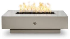 The Outdoor Plus 96 Inch Coronado Hammered Copper Gas Fire Pit