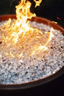 TrueFlame Fire Pit Fire Glass Media - 10 Pounds -Fireplace Specialty Store trueflame fire pit fire glass media 10 pounds 66