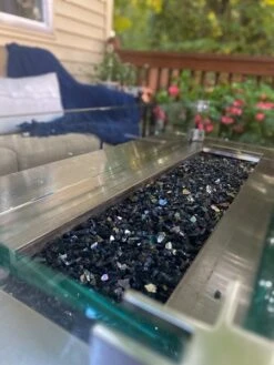 TrueFlame Fire Pit Fire Glass Media - 10 Pounds -Fireplace Specialty Store trueflame fire pit fire glass media 10 pounds 68