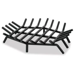 Uniflame 24 Inch Hexagonal Steel Fireplace Grate