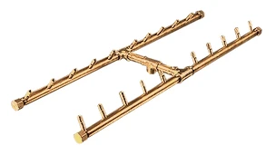 Warming Trends 30 X 9 Inch Crossfire H-Style Fire Pit Burner With Flex Line - 200,000 BTU 3 Warming Trends 30 X 9 Inch Crossfire H-Style Fire Pit Burner With Flex Line - 200,000 BTU