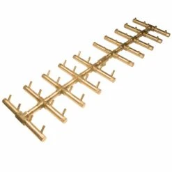 Warming Trends 44.25' X 11.5' Double Tree-Style Brass Burner - 400,000 BTU