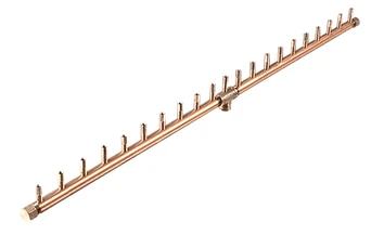 Warming Trends 50 X 10 Inch Crossfire Linear Brass Fire Pit Kit With Flex Line - 210,000 BTU 3 Warming Trends 50 X 10 Inch Crossfire Linear Brass Fire Pit Kit With Flex Line - 210,000 BTU