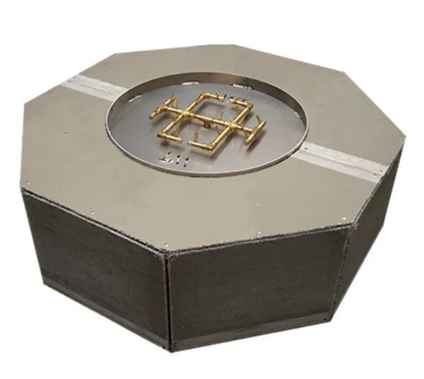 Warming Trends 60' X 18' Crossfire Octagonal Brass Burner Ready-To-Finish Kit 3 Warming Trends 60' X 18' Crossfire Octagonal Brass Burner Ready-To-Finish Kit